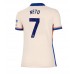 Chelsea Pedro Neto #7 Borte Drakt Dame 2024-25 Kortermet